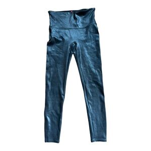 Spanx Faux Leather Leggings Size Large